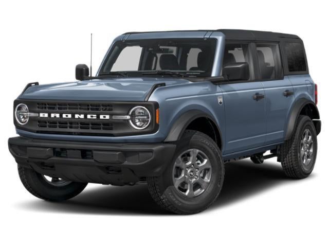 2025 Ford Bronco Big Bend in Blue — front three-quarter view