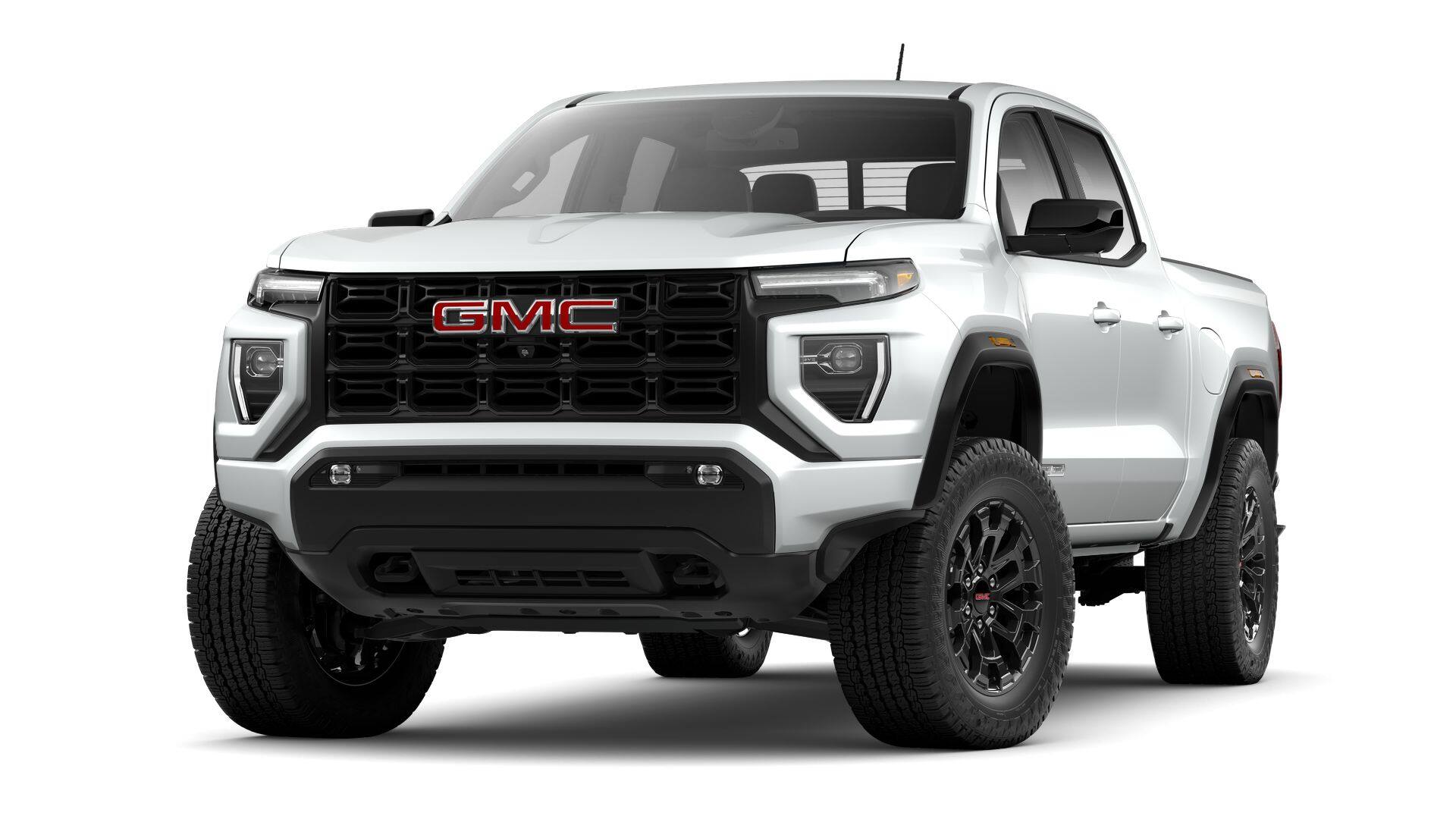 2026 GMC Canyon 2WD Elevation in Summit White — front three-quarter view