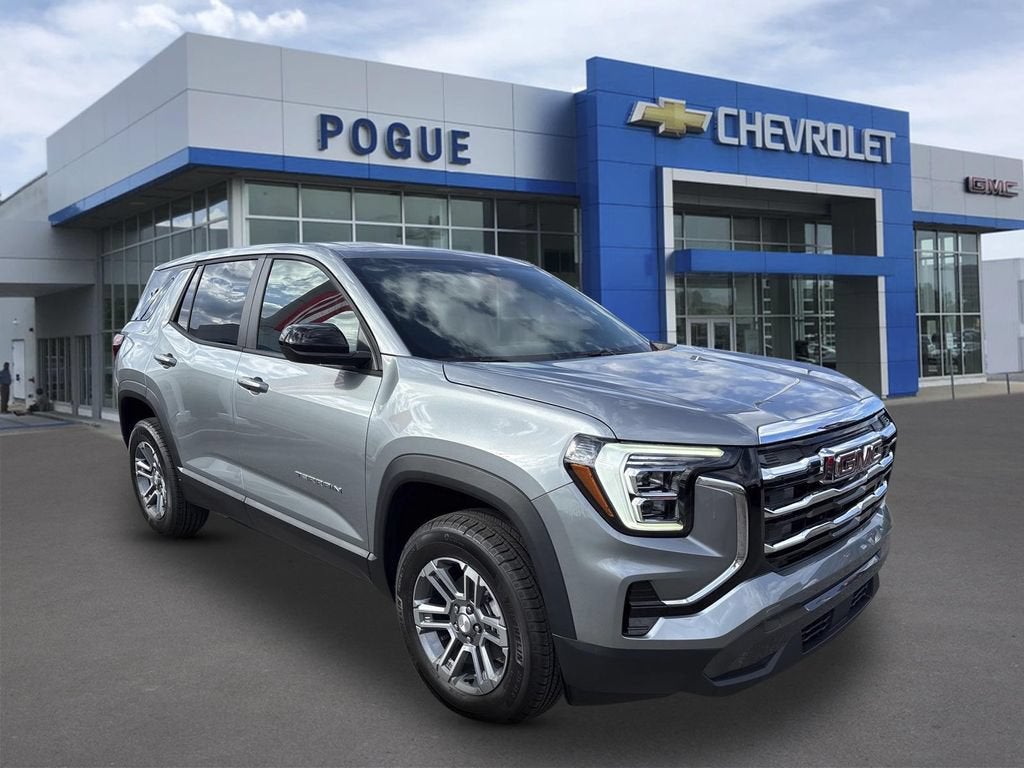 2026 GMC Terrain FWD Elevation in Sterling Metallic — front three-quarter view