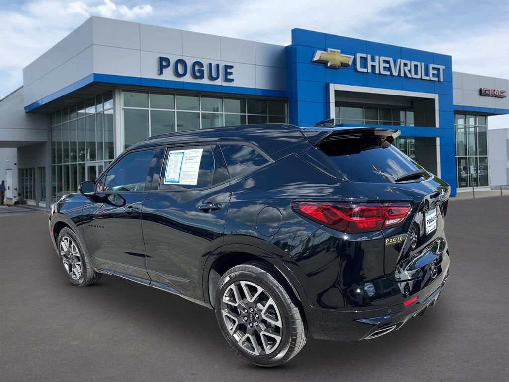 2025 Chevrolet Blazer — rear three-quarter view