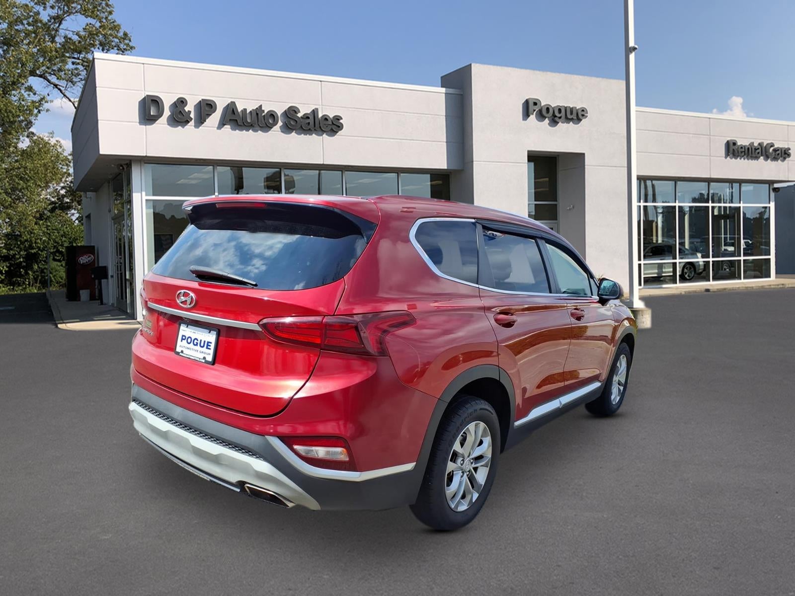 2019 Hyundai Santa Fe — side profile view