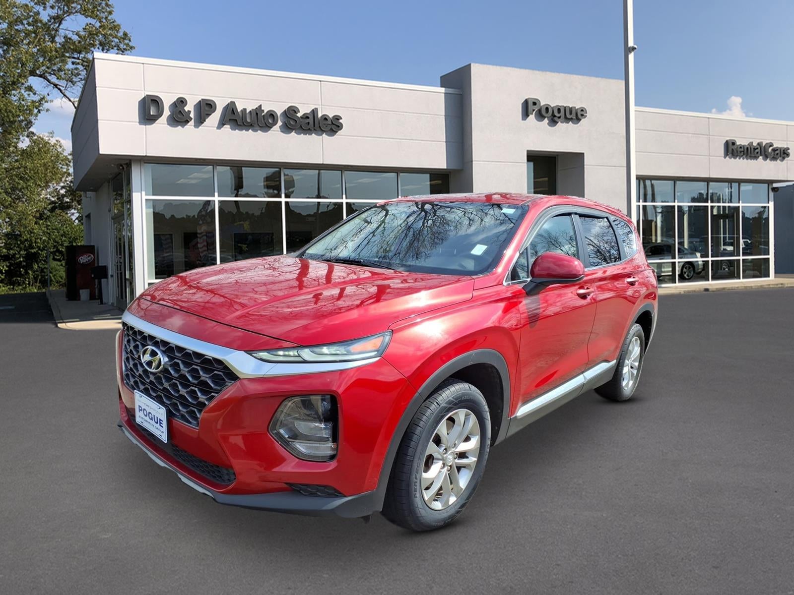 2019 Hyundai Santa Fe — interior view